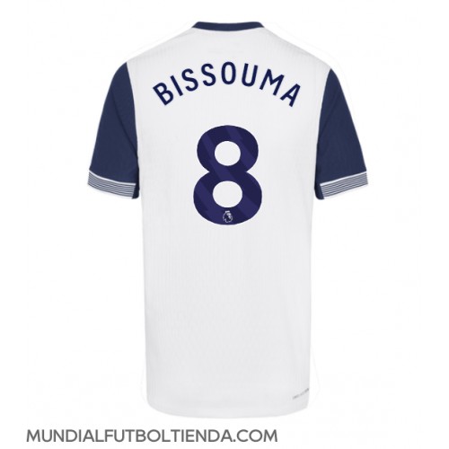 Camiseta Tottenham Hotspur Yves Bissouma #8 Primera Equipación Replica 2024-25 mangas cortas